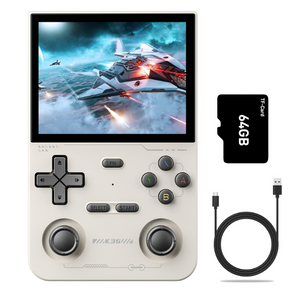 K36 Retro Handheld Game Console 500 nit 3.5 Inch IPS Screen with 16000 Video Games Emulator for PS1/PSP/DC/N64/SS