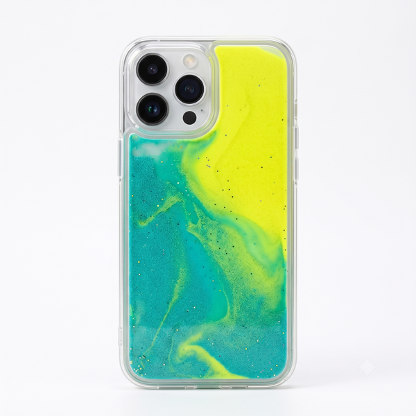 Luminous Quicksand iPhone case