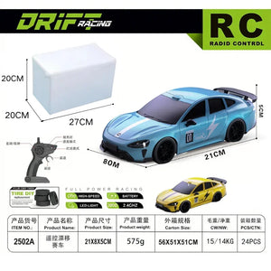 Limited Edition Rc Drift GT3 RS 911 mi SU7 1:24 Drift Racing Car