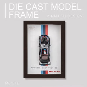 Sports Car 3D Model Photo Frame