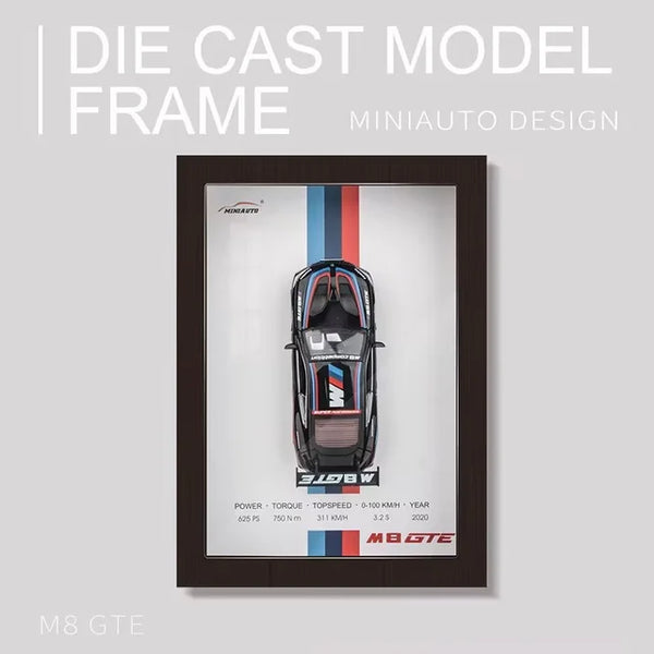 Sports Car 3D Model Photo Frame
