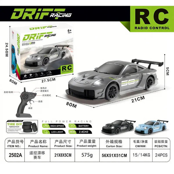 Limited Edition Rc Drift GT3 RS 911 mi SU7 1:24 Drift Racing Car - Salford Global