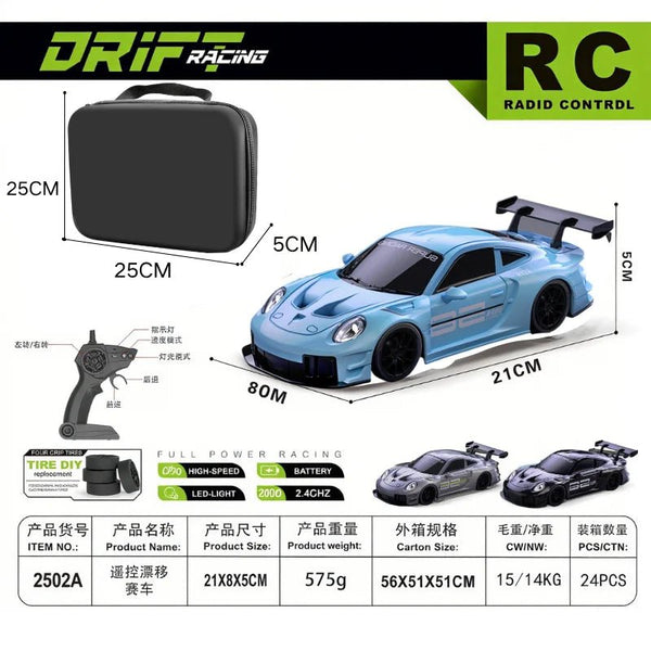 Limited Edition Rc Drift GT3 RS 911 mi SU7 1:24 Drift Racing Car - Salford Global