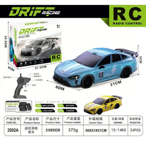 Limited Edition Rc Drift GT3 RS 911 mi SU7 1:24 Drift Racing Car