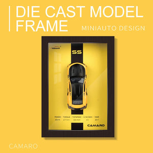 Sports Car 3D Model Photo Frame