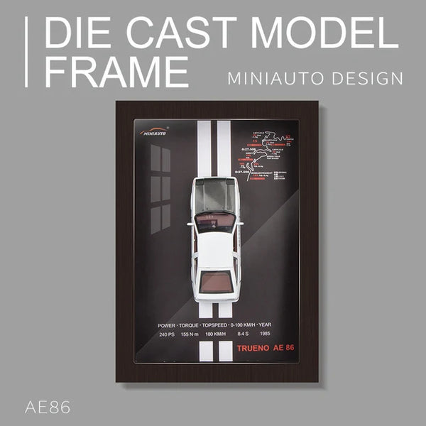 Sports Car 3D Model Photo Frame