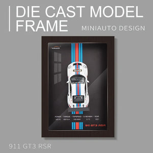Sports Car 3D Model Photo Frame