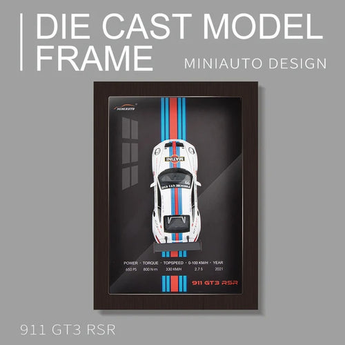 Sports Car 3D Model Photo Frame
