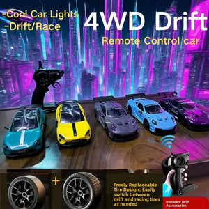 Limited Edition Rc Drift GT3 RS 911 mi SU7 1:24 Drift Racing Car