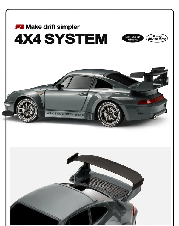 1: 24 Speed Four-wheel Drive RC Drift Remote Control Car